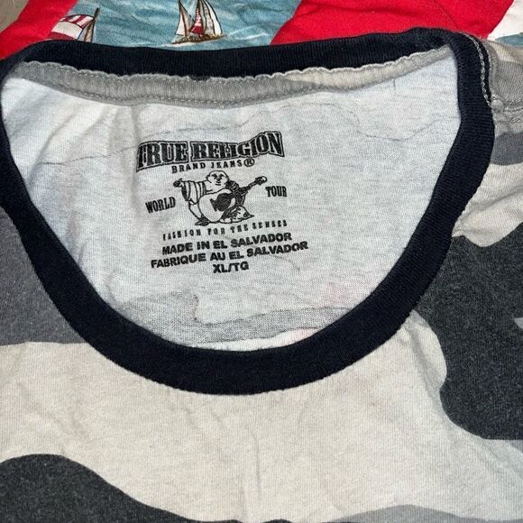 BUNDLE 2x True Religion Mens T-shirts - Picture 6 of 7